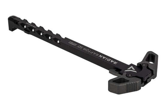 Radian Weapons Raptor SD ambidextrous AR15 Charging handle is vented for suppressed use